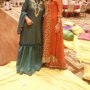 Gorgeous green 4 piece outfit